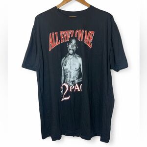 2PAC All Eyez On Me Short Sleeve T Shirt Long XXL